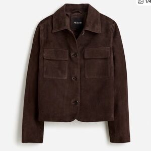 Madewell Dark Brown Suede jacket